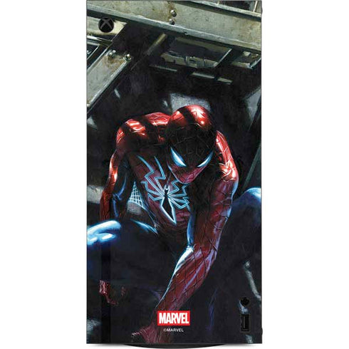 Marvel Spiderman New Suit Spiderman XBox Series X Digital Edition Console Skin